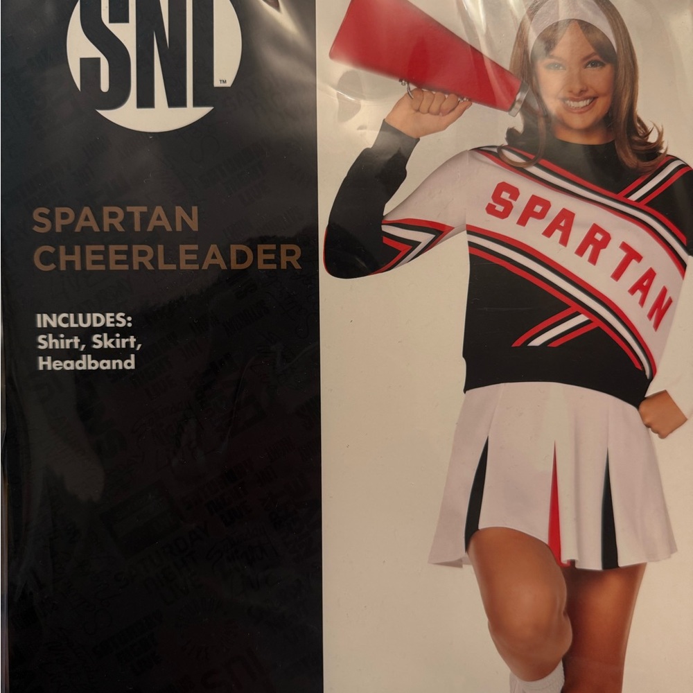 Spirit Spartan Cheerleader Costume - Picture 2 of 4